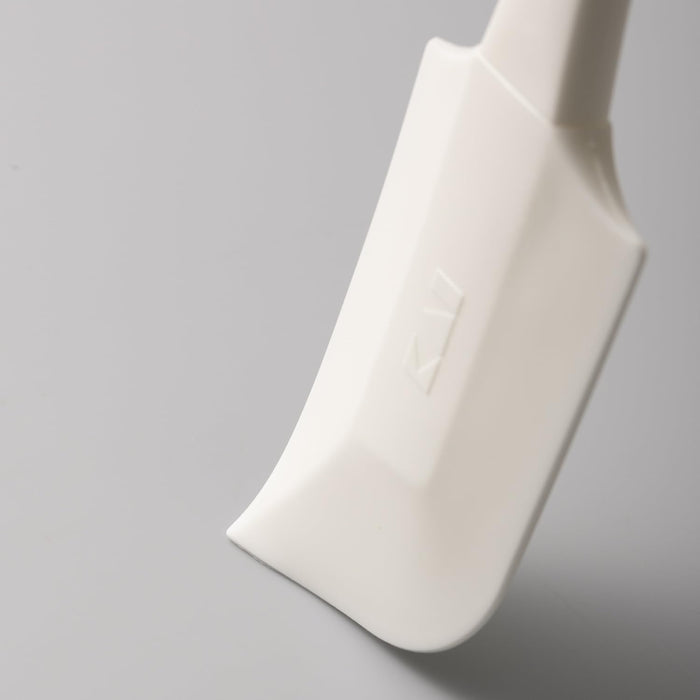 Kai Kitchen Hard Resin Spatula White Easy Mixing Made in Japan Dh8094