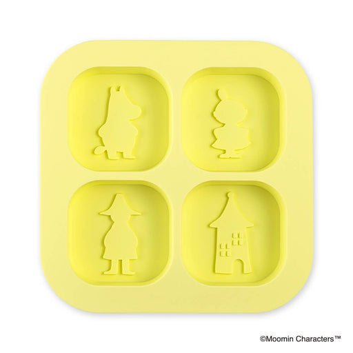 Kai Corporation Cupcake Mold Moomin Valley Yellow Silicone Dishwasher Safe-Kiichin - The #1 Place for Japanese Goods in Your Hand!