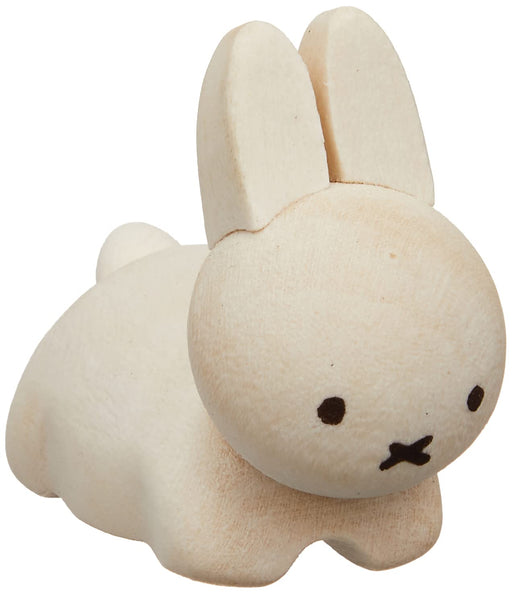 Kanesho Pottery White Rabbit Wooden Chopstick Rest 4cm Kanemasa Design-Kiichin - The #1 Place for Japanese Goods in Your Hand!