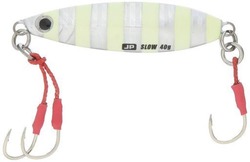 Major Craft Jigpara Shore Slow 40G Zebra Glow Jig Model #07-Kiichin - The #1 Place for Japanese Goods in Your Hand!
