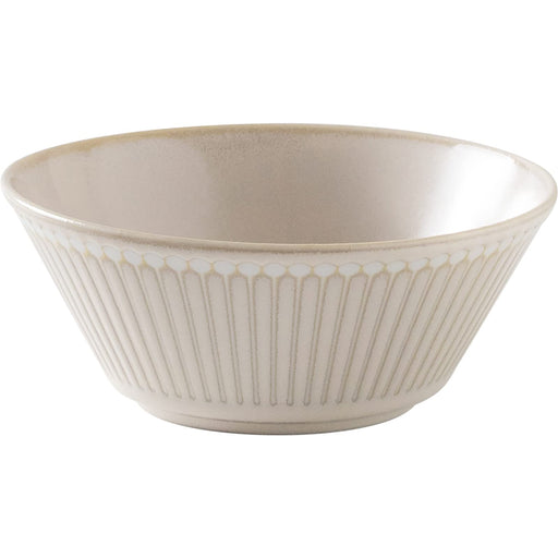 Minoru Pottery Mino Ware Albee Beige Bowl Set 130 Pack-Kiichin - The #1 Place for Japanese Goods in Your Hand!
