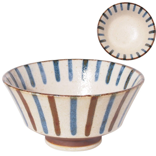 Minoru Pottery Mino Ware Nanpu 130 Tea Bowl Rain Design-Kiichin - The #1 Place for Japanese Goods in Your Hand!