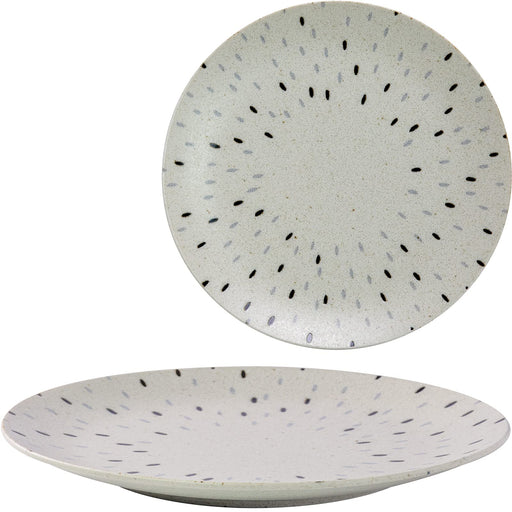 Minoru Touki Awasaka 235 Plate Hedgehog Design - Pottery by Minoru Touki-Kiichin - The #1 Place for Japanese Goods in Your Hand!