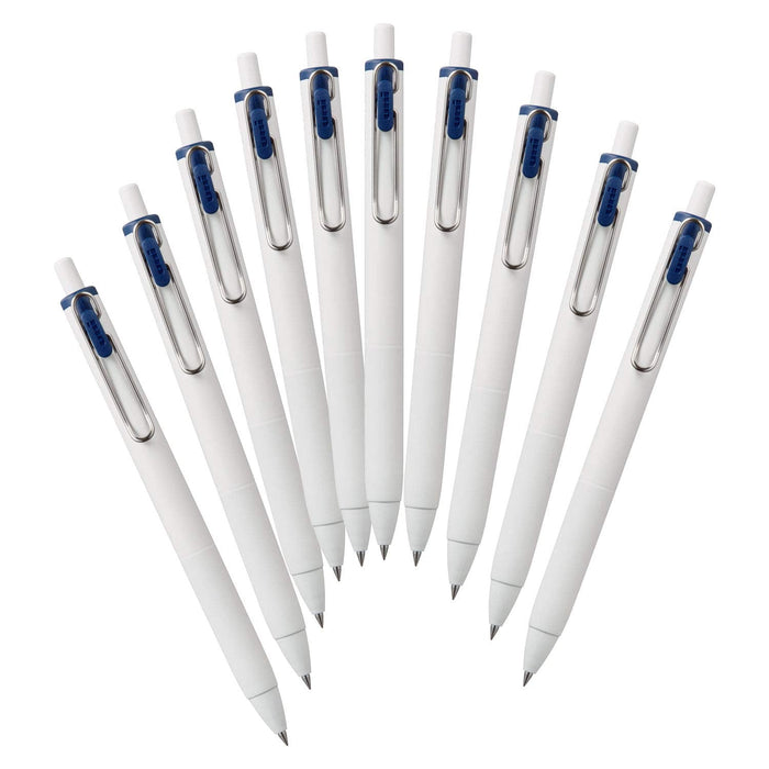 Mitsubishi Pencil Uniball One Gel Ballpoint Pen 0.38 Blue Black 10 Pieces-Kiichin - The #1 Place for Japanese Goods in Your Hand!
