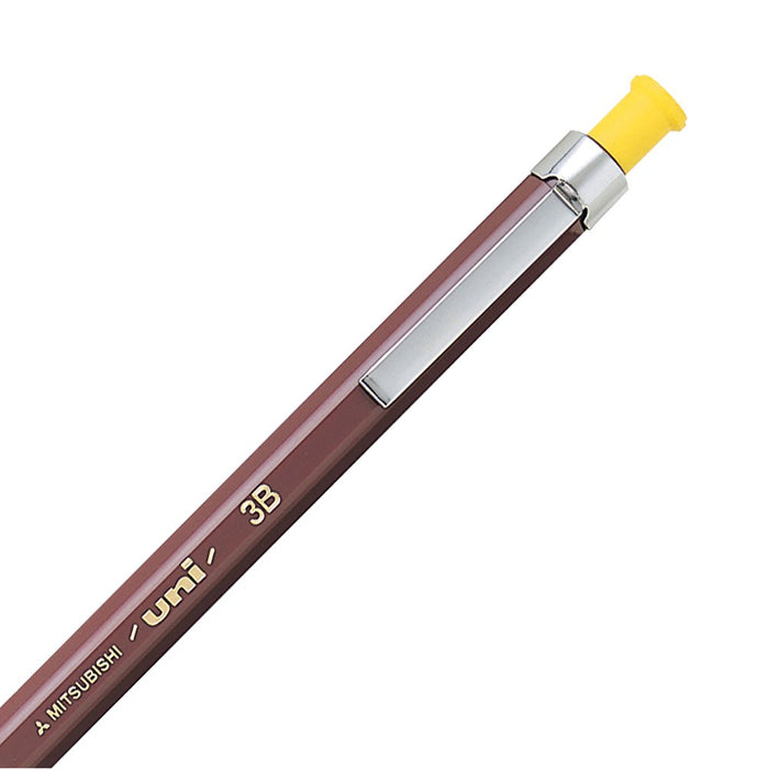 Mitsubishi Pencil Uni Holder 2 3B Yellow Architectural Mechanical Pencil Mh5003B-Kiichin - The #1 Place for Japanese Goods in Your Hand!