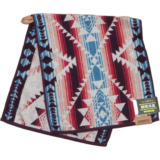 Nissen Chamber Of Commerce Airiness Face Towel Scroll Red AR-7007_R-Kiichin - The #1 Place for Japanese Goods in Your Hand!