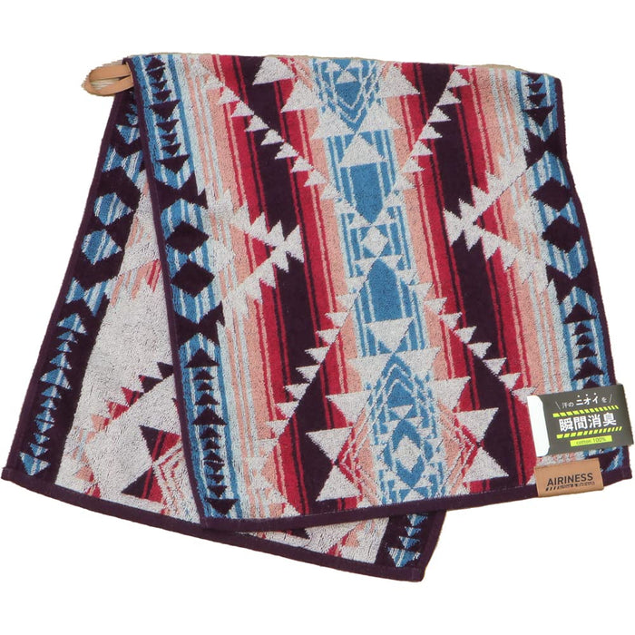 Nissen Chamber Of Commerce Airiness Face Towel Scroll Red AR-7007_R-Kiichin - The #1 Place for Japanese Goods in Your Hand!