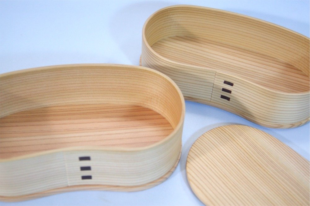 Odate Kougeisha Two-Tier Lunch Box Odate Magewappa Hango Bento-Kiichin - The #1 Place for Japanese Goods in Your Hand!