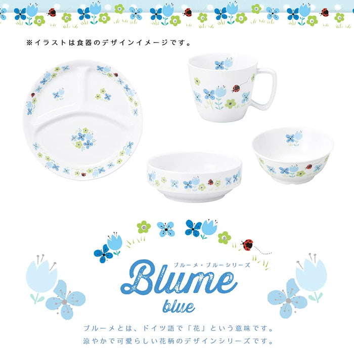 Ogiso Reinforced Porcelain Small Plate 9.8 cm Blume Blue for Home Decor-Kiichin - The #1 Place for Japanese Goods in Your Hand!