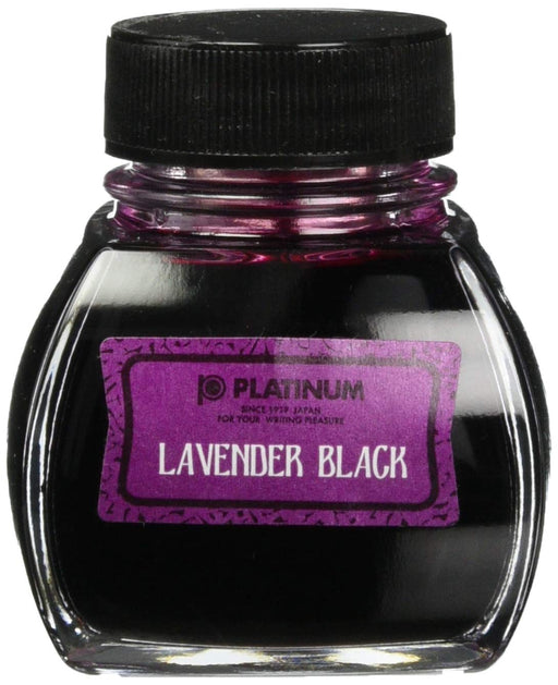 Platinum Fountain Pen Classic 86 Lavender Black Bottle Ink Inkk-2000-86-Kiichin - The #1 Place for Japanese Goods in Your Hand!
