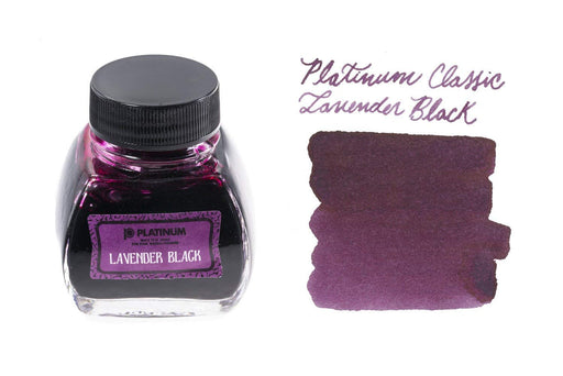 Platinum Fountain Pen Classic 86 Lavender Black Bottle Ink Inkk-2000-86-Kiichin - The #1 Place for Japanese Goods in Your Hand!