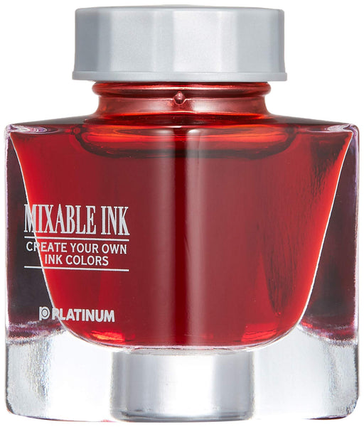 Platinum Flame Red Fountain Pen with Mixable Bottle Ink M-1000-11-Kiichin - The #1 Place for Japanese Goods in Your Hand!