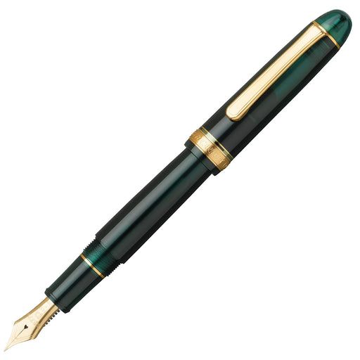 Platinum 3776 Century Laurel Green Fountain Pen Extra Bold C Tip-Kiichin - The #1 Place for Japanese Goods in Your Hand!