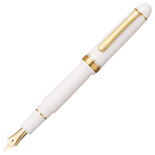 Platinum Fountain Pen #3776 Century Extra Fine Font Chenonceau White PNB-15000-Kiichin - The #1 Place for Japanese Goods in Your Hand!