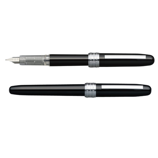 Platinum Fountain Pen Plaisir Medium Point Black Mist PGB-1500#1-3 Model-Kiichin - The #1 Place for Japanese Goods in Your Hand!