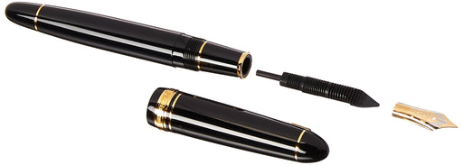 Platinum Brand President Black Fountain Pen with Extra Fine Point-Kiichin - The #1 Place for Japanese Goods in Your Hand!