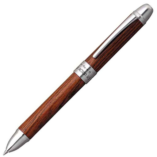 Platinum Brand Wooden Cordia Brown Multifunctional Fountain Pen Double Action Mwb-3000Rw#62-Kiichin - The #1 Place for Japanese Goods in Your Hand!