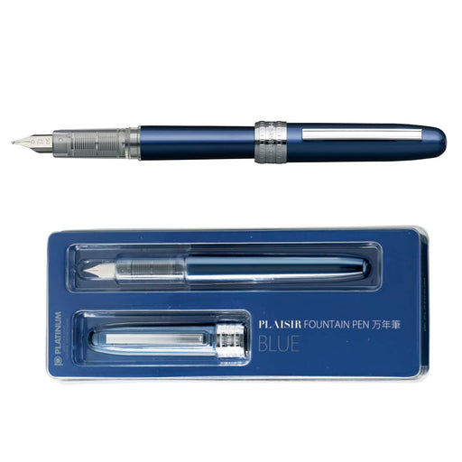 Platinum Brand Plaisir Pgb-1000#56 Blue Fountain Pen - High-Quality Ink Dispenser-Kiichin - The #1 Place for Japanese Goods in Your Hand!