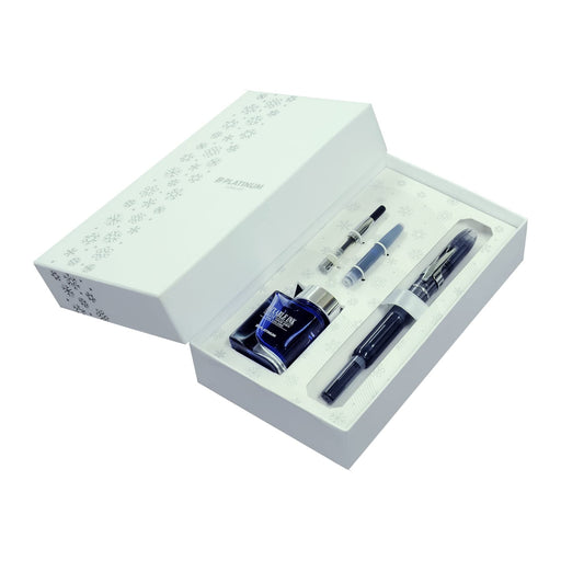 Platinum Fountain Pen Curidas Christmas Limited Edition Medium Point Dual-Use Graphite Smoke - PKN-7000Setrd-7-M-Kiichin - The #1 Place for Japanese Goods in Your Hand!