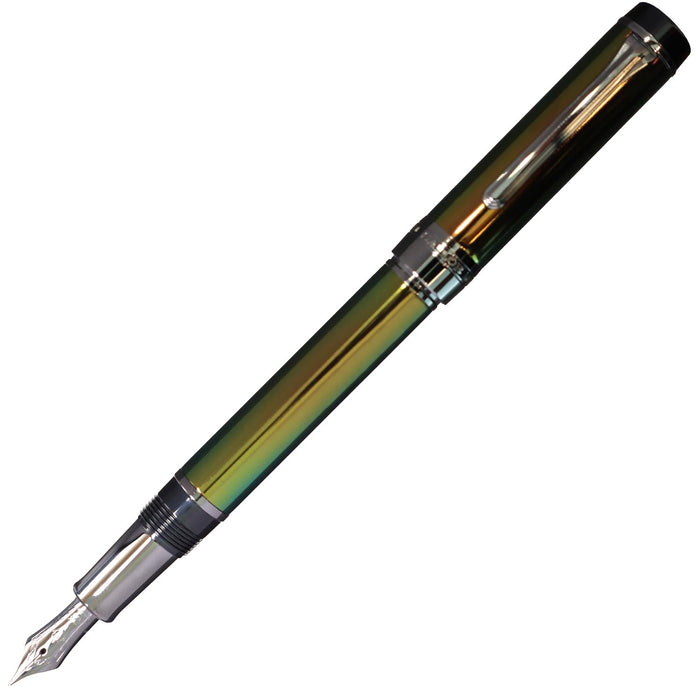 Sailor Cylint Fountain Pen Colored Stainless Steel Scarab Fine Nib 10-6006-260