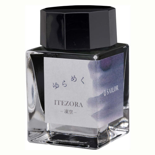 Sailor Fountain Pen Itezora Dye 20ml Shimmering Frozen Sky Ink 13-1529-206-Kiichin - The #1 Place for Japanese Goods in Your Hand!