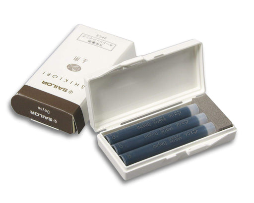 Sailor Shikiori Fountain Pen with 3-Piece Doyo Cartridge Ink Set-Kiichin - The #1 Place for Japanese Goods in Your Hand!