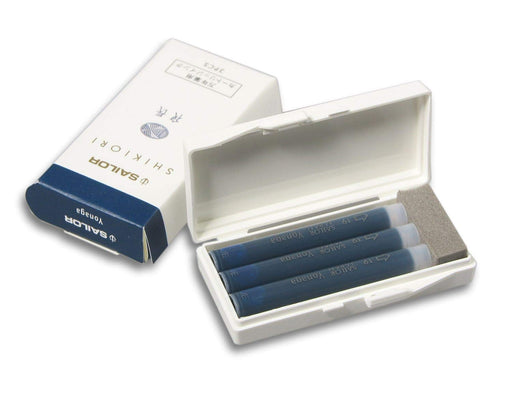 Sailor Fountain Pen Shikiori Ink Cartridge - 3 Pieces Yonaga Edition-Kiichin - The #1 Place for Japanese Goods in Your Hand!