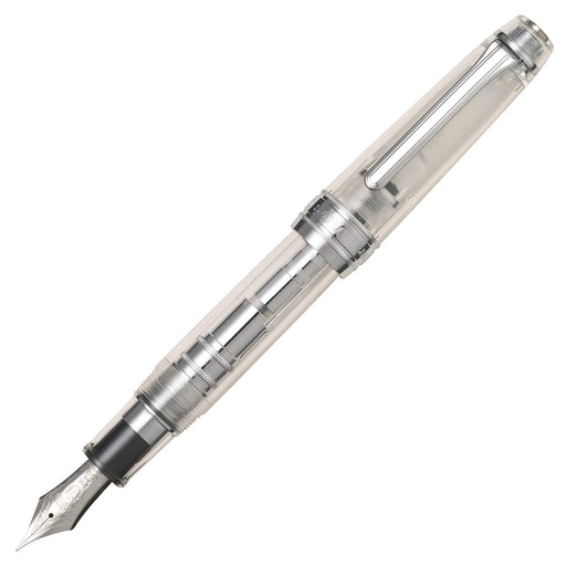 Sailor Professional Gear Silver Kop Demonstrator Medium Point Fountain Pen 10-9619-400-Kiichin - The #1 Place for Japanese Goods in Your Hand!