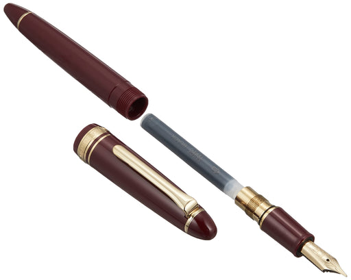 Sailor Fountain Pen Profit Casual with Gold Trim Red Medium Point 11-0570-430-Kiichin - The #1 Place for Japanese Goods in Your Hand!