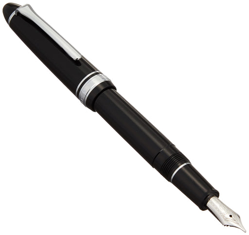 Sailor Fountain Pen Bold Black with Light Silver Trim - Profit Series 11-1039-620-Kiichin - The #1 Place for Japanese Goods in Your Hand!