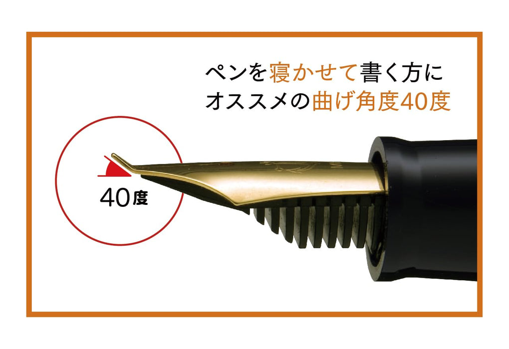 Sailor Fountain Pen Fude De Mannen Calligraphy Navy 12-0150-040 New Specs