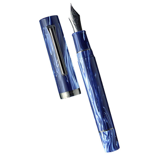 Sailor Luminous Shadow Storm Blue Medium Point Fountain Pen 109687440-Kiichin - The #1 Place for Japanese Goods in Your Hand!