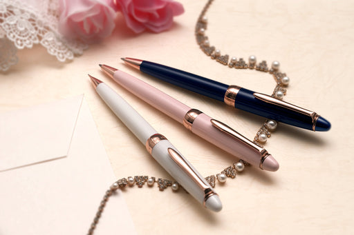 Sailor Fountain Pen Facine Mechanical 0.5mm HB Pearl Pink 21-0525-531 Model-Kiichin - The #1 Place for Japanese Goods in Your Hand!