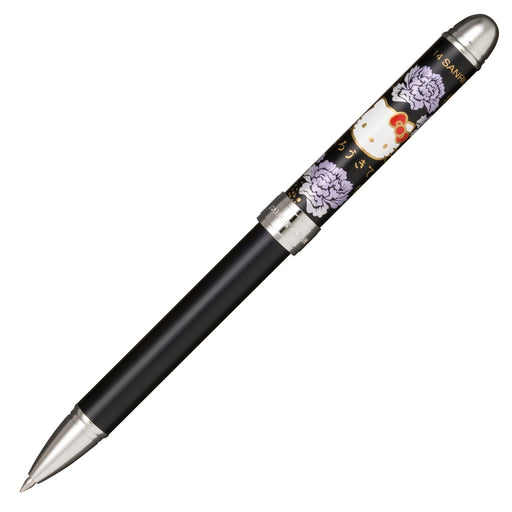Sailor Multi-Function Fountain Pen with Sharpener Elegant Maki-E Kitty Peony Design 16-0349-220-Kiichin - The #1 Place for Japanese Goods in Your Hand!