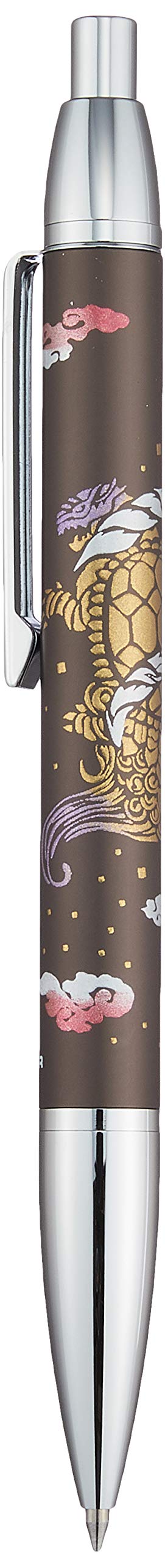 Sailor Fountain Pen Four Gods Genbu Gray Elegant Maki-E Oil-Based Ballpoint 16-0369-221-Kiichin - The #1 Place for Japanese Goods in Your Hand!