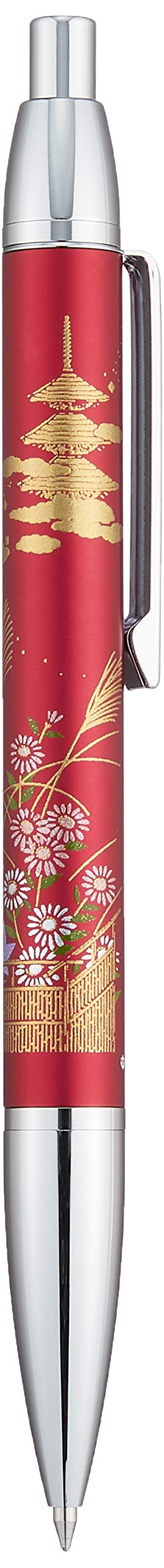 Sailor Fountain Pen Graceful Makie Kyo Shuso Red Oil-Based Ballpoint 16-0367-230-Kiichin - The #1 Place for Japanese Goods in Your Hand!