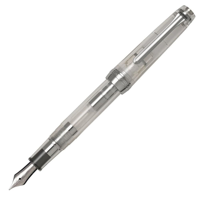 Sailor Fountain Pen Professional Gear Slim Silver Zoom Demonstrator Pen