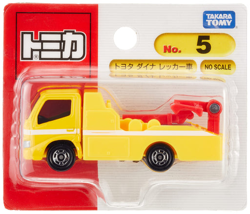 Takara Tomy Toyota Dyna Mini Car Toy No.5 Tow Truck Tomica Suitable for Ages 3+-Kiichin - The #1 Place for Japanese Goods in Your Hand!