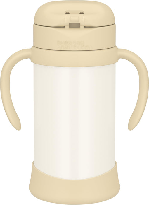 Thermos Vacuum Insulated Baby Straw Mug 350Ml Sand Beige