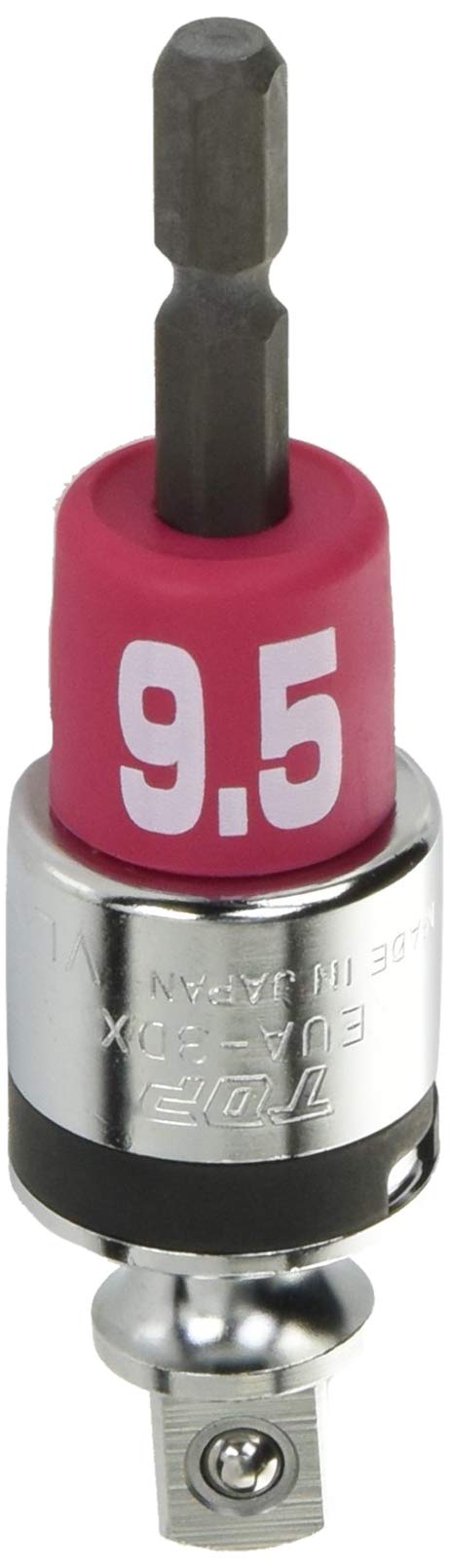 Top Kogyo Alpha Universal Socket Adapter 3/8 Swivel 30° Made in Japan-Kiichin - The #1 Place for Japanese Goods in Your Hand!