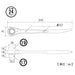 Top Kogyo Bent Ratchet Wrench 17x19mm - Carpentry Tools Made in Japan-Kiichin - The #1 Place for Japanese Goods in Your Hand!