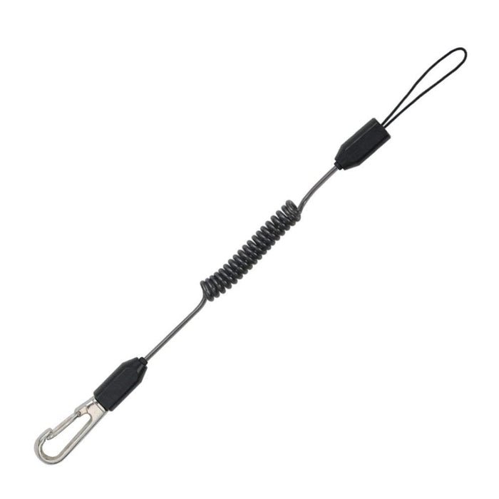 Top Kogyo Compact Black Safety Cord SFC-206BK Direct Attachment - Japan Made-Kiichin - The #1 Place for Japanese Goods in Your Hand!