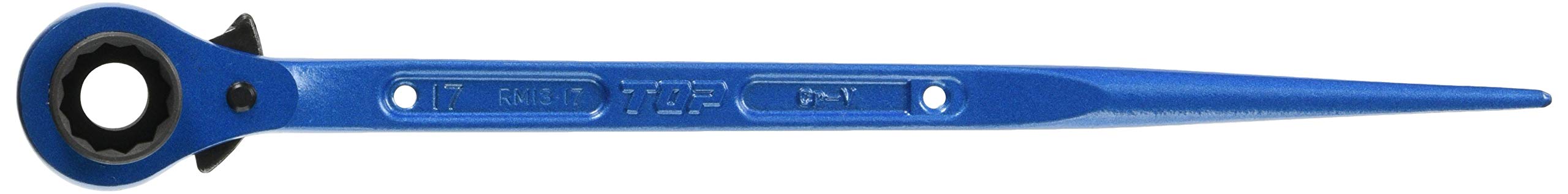Top Kogyo Long Socket Ratchet Wrench 13x17mm Blue Scaffolding Tool Japan Made-Kiichin - The #1 Place for Japanese Goods in Your Hand!