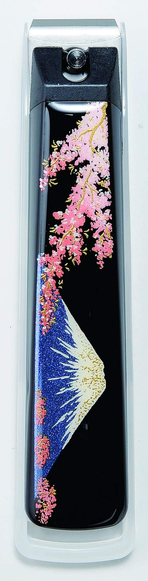 Yamagado Yamaga Shikki-Ten Maki-E Lacquerware Nail Clippers Cherry Blossom Box-Kiichin - The #1 Place for Japanese Goods in Your Hand!