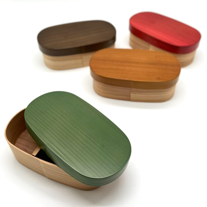 Yamaya Lacquerware Shop 500ml Cherry Pink Magewappa Lunch Box Japan Made-Kiichin - The #1 Place for Japanese Goods in Your Hand!