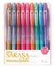 Sarasa Gel Ballpoint Pen Set 1.0mm 9 Vibrant Colors Clip Design-Kiichin - The #1 Place for Japanese Goods in Your Hand!