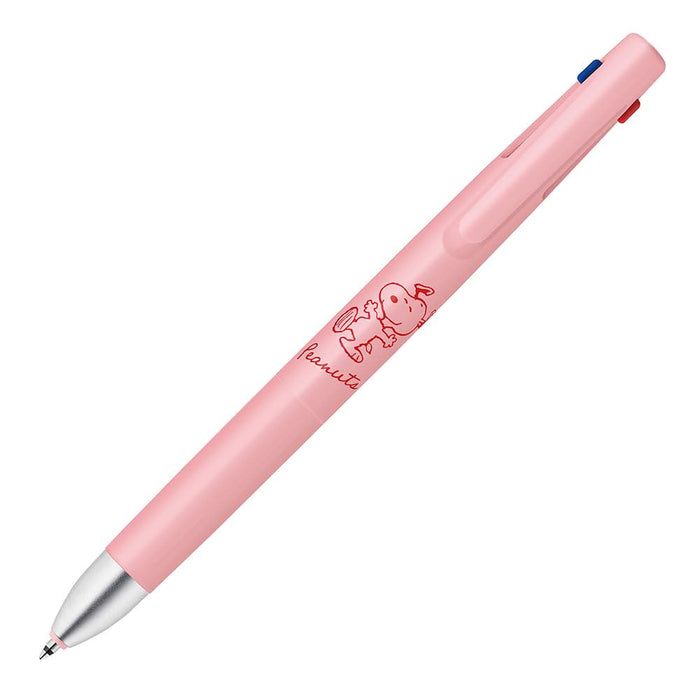 Zebra Snoopy Limited Edition Blen3C Multicolor Ballpoint Pen 0.5mm Coral Pink