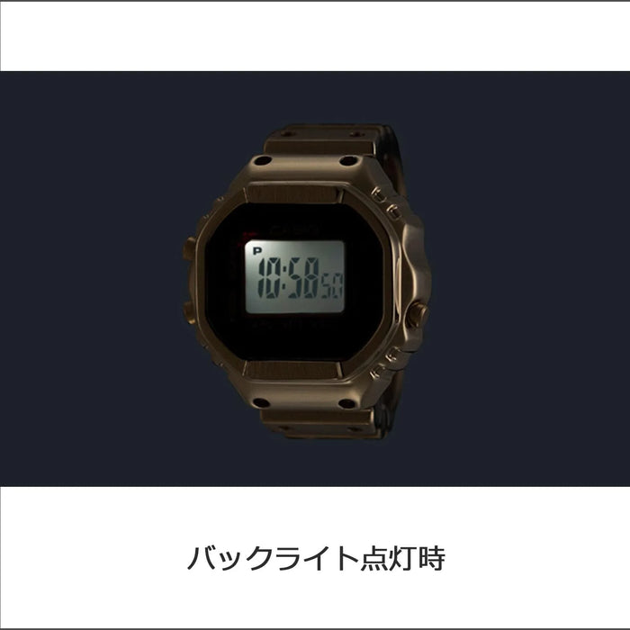 Casio Collection Men's Gold Ring Watch CRW-001G-9JR Domestic Model CASIO