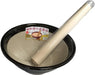 Genju Seitojo Motoshi Ishimi Silicone Mortar and Pestle Set - 28cm Diameter - 4956795008294