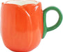 Ippinsha Gikosha Fleur Tulip Ceramic Mug - Red - 4536818108684